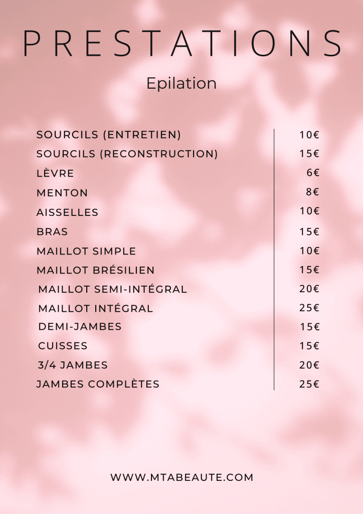 M Ta Beauté, salon de beauté, institu de beauté, prothésiste ongulaire.
